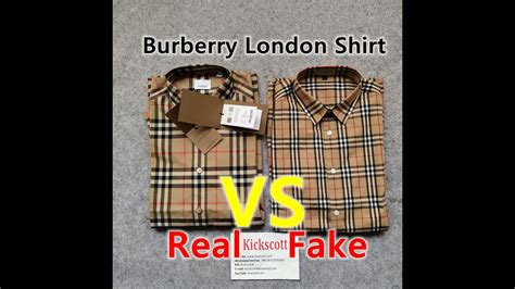 burberry shirt real vs fake|authenticate burberry item.